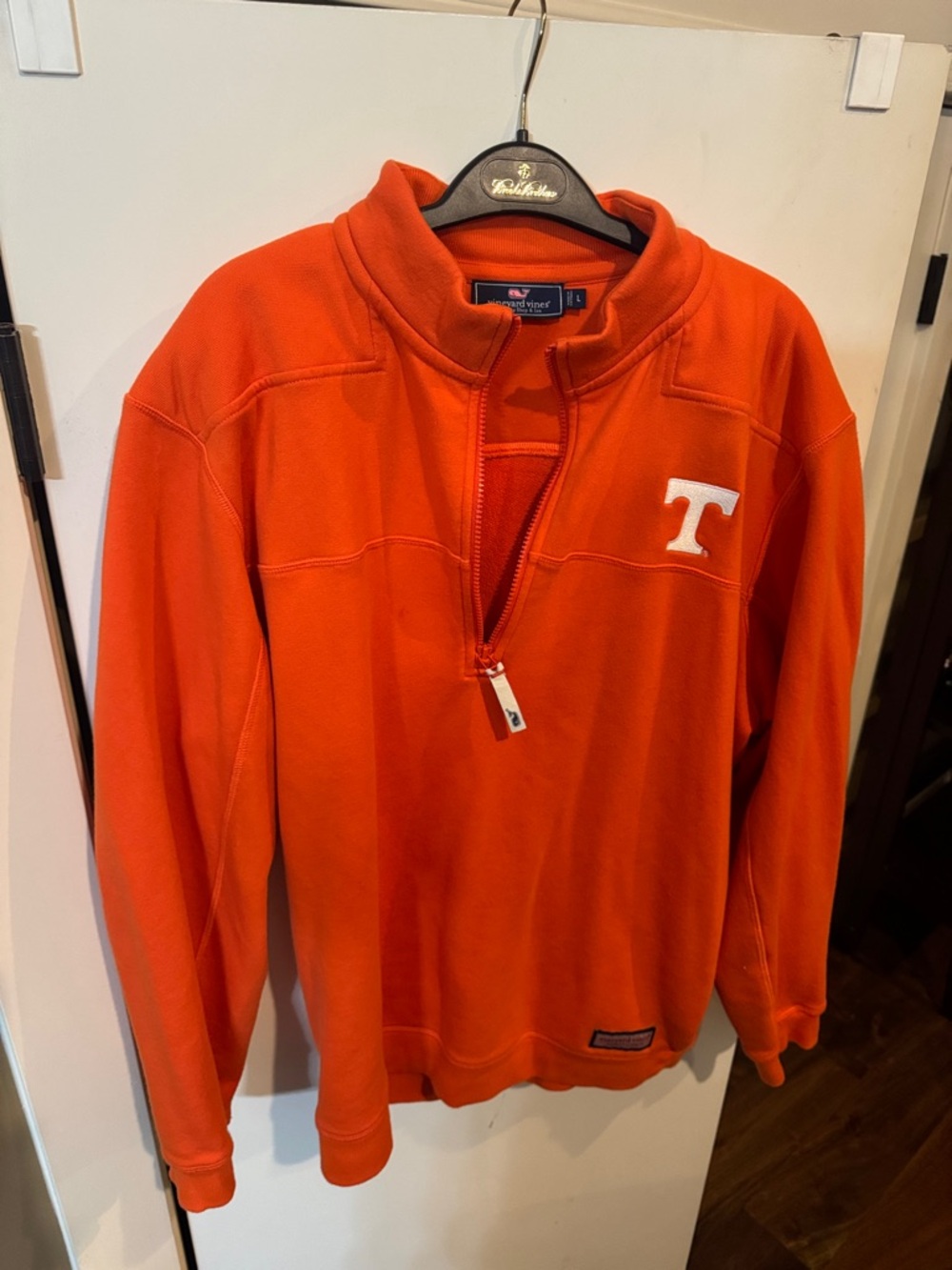 Vineyard Vines Men's Tennessee Volunteers Quarter-Zip Pullover Sweatshirt